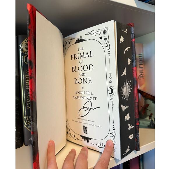 Signed The Primal Of Blood & Bone By Jennifer Armentrout Walmart Edition - Picture 2 of 11